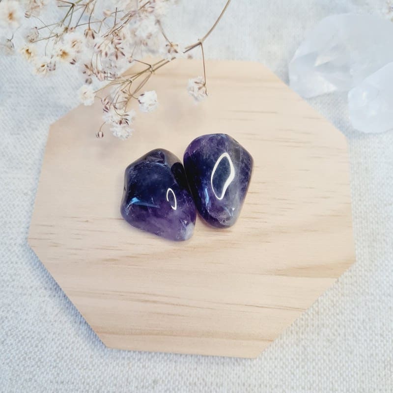 Tromlovaný Ametyst XL velikost 28 - 45 mm - Brazílie