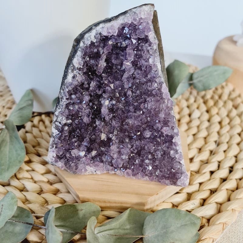 Ametystová drúza - 0,618 kg č.13 (ochrana, harmonie, čištění prostoru)