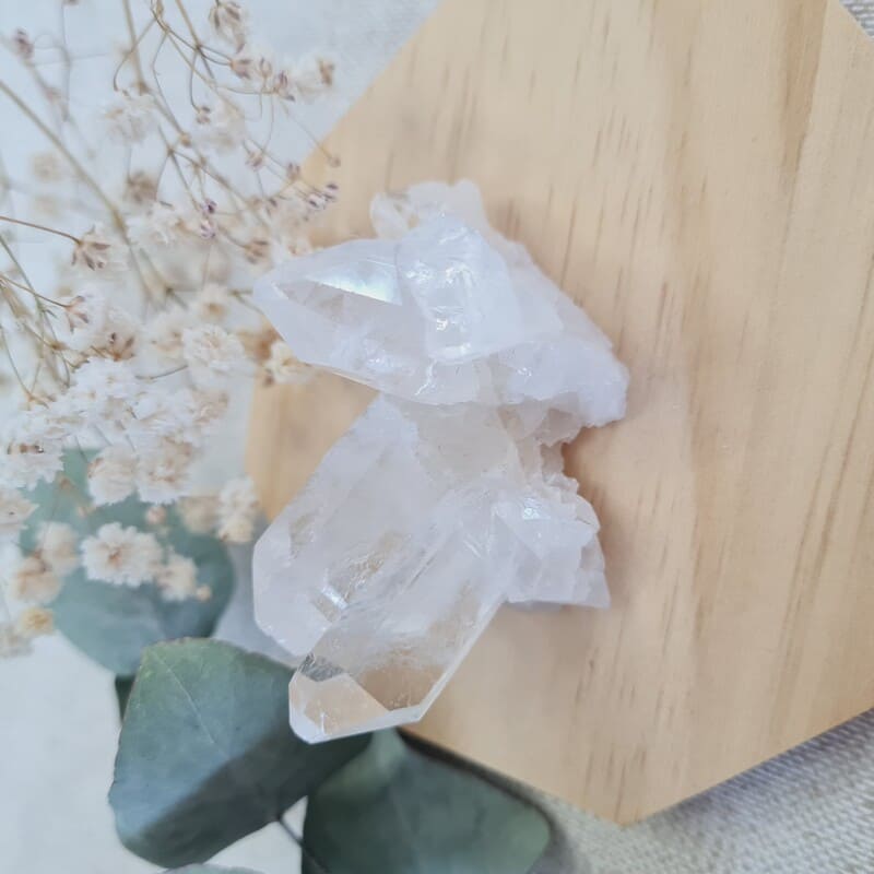 Křišťál drúza č.9 (ochrana, síla, jasnozřivost)