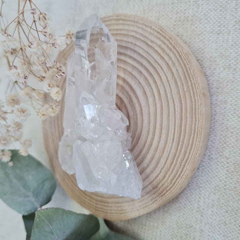 Křišťál drúza č.15 (ochrana, síla, jasnozřivost)