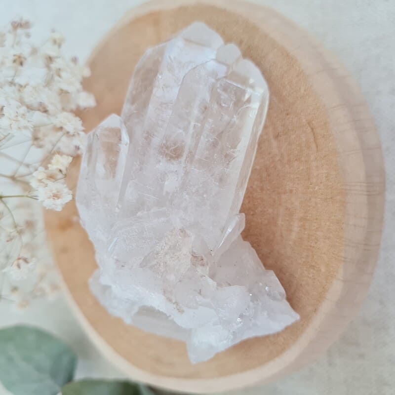 Křišťál drúza č.17 (ochrana, síla, jasnozřivost)