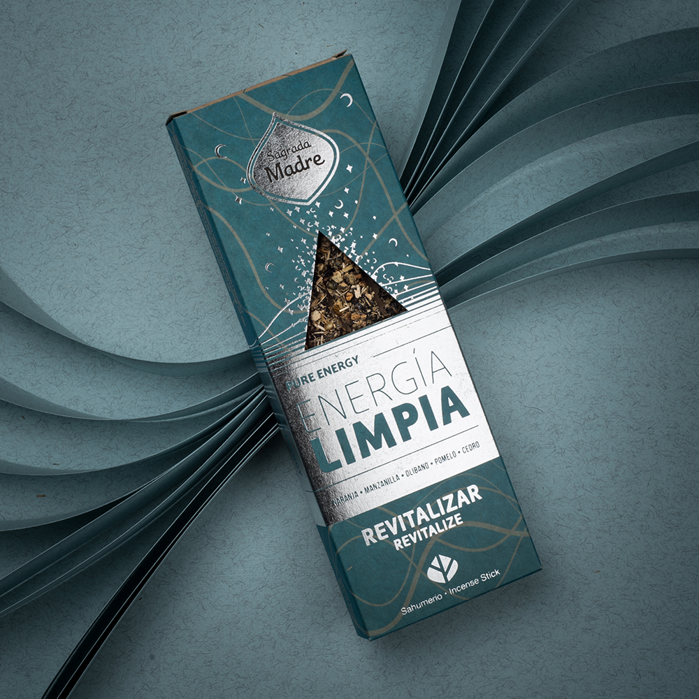 Vonné tyčinky Sagrada Madre – Čistá energie – OBNOVA
