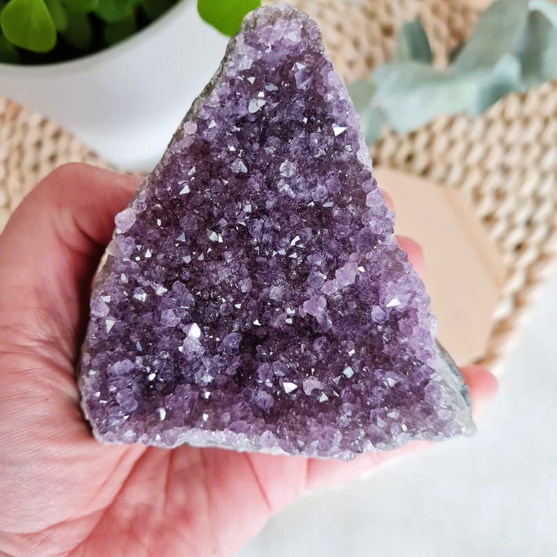 Ametystová drúza - 0.406 kg č.4 (ochrana, čištění,  duchovno)