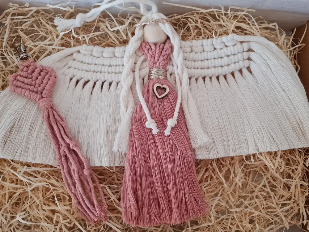 Anděl macramé JOHANKA