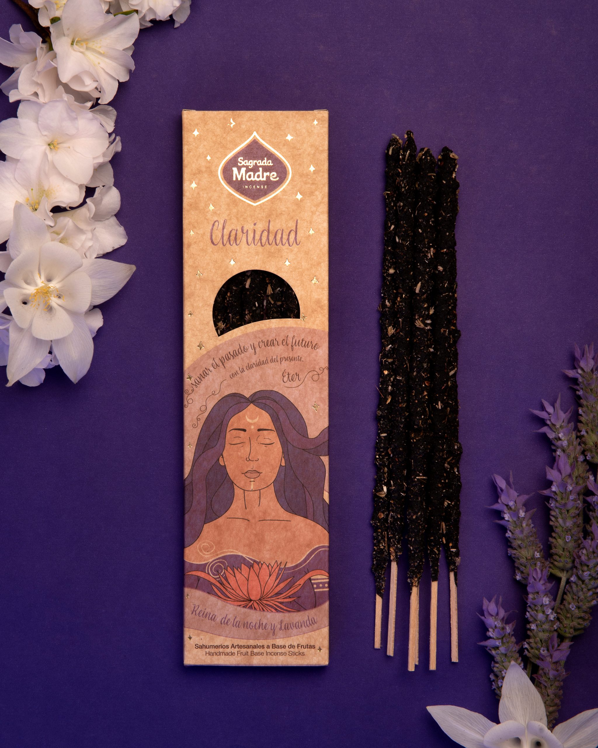 Vonné tyčinky Sagrada Madre 5 ELEMENTŮ – Éter – Jasnost