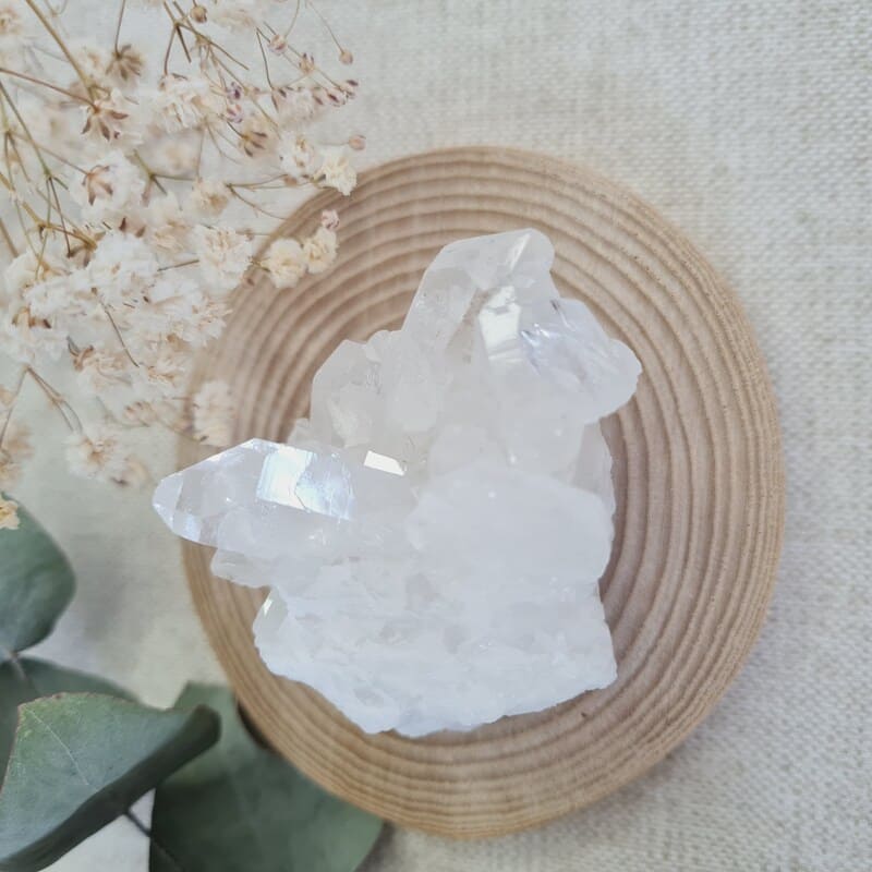 Křišťál drúza č.6 (ochrana, síla, jasnozřivost)