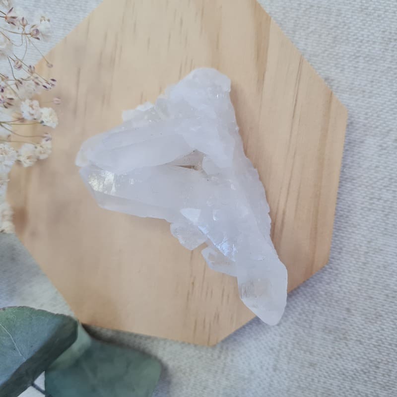 Křišťál drúza č.10 (ochrana, síla, jasnozřivost)