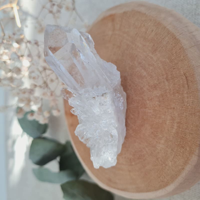 Křišťál drúza č.15 (ochrana, síla, jasnozřivost)