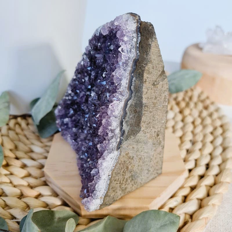 Ametystová drúza - 0,618 kg č.13 (ochrana, harmonie, čištění prostoru)