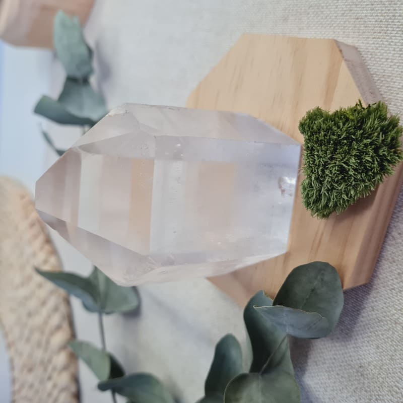 Lemurijský křišťál obelisk špice č.1 (ochrana, síla, jasnozřivost)