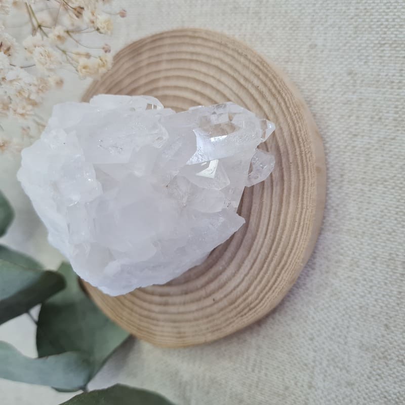 Křišťál drúza č.6 (ochrana, síla, jasnozřivost)