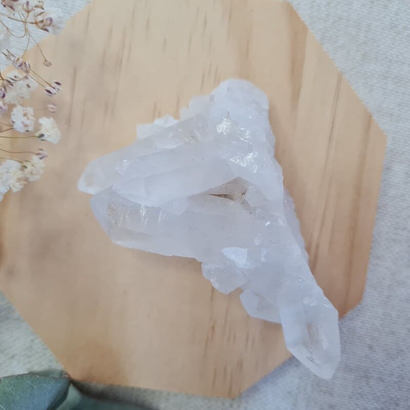 Křišťál drúza č.10 (ochrana, síla, jasnozřivost)