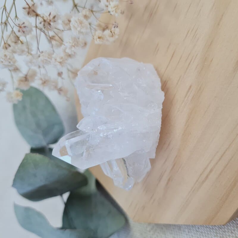 Křišťál drúza č.11 (ochrana, síla, jasnozřivost)