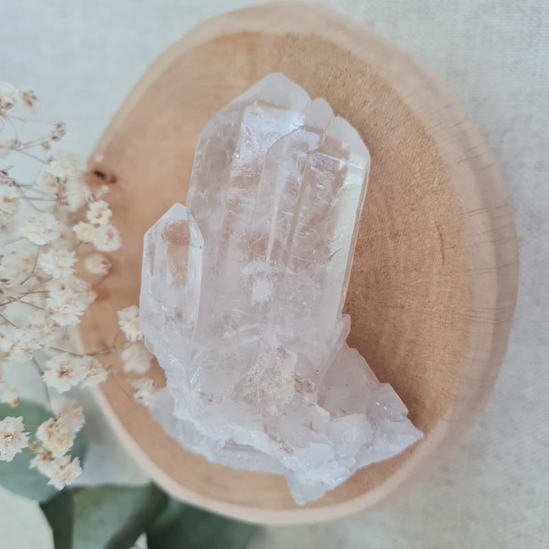 Křišťál drúza č.17 (ochrana, síla, jasnozřivost)