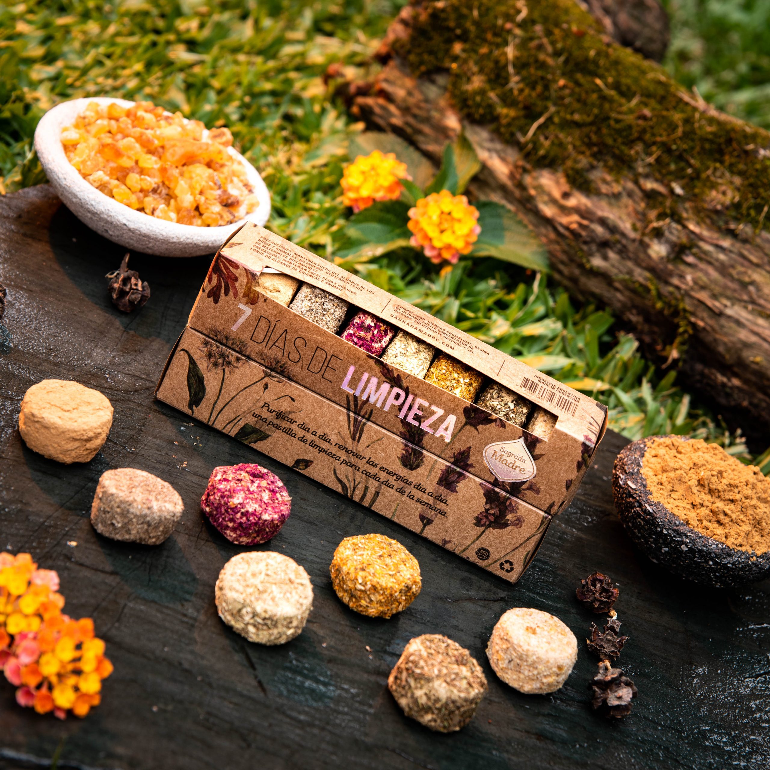 Vonné tablety – 7 denní očista, mix