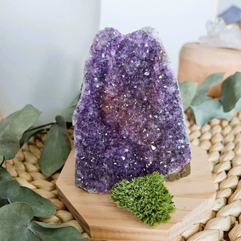 Ametystová drúza - 0,300 kg č.5 (ochrana, harmonie, čištění prostoru)