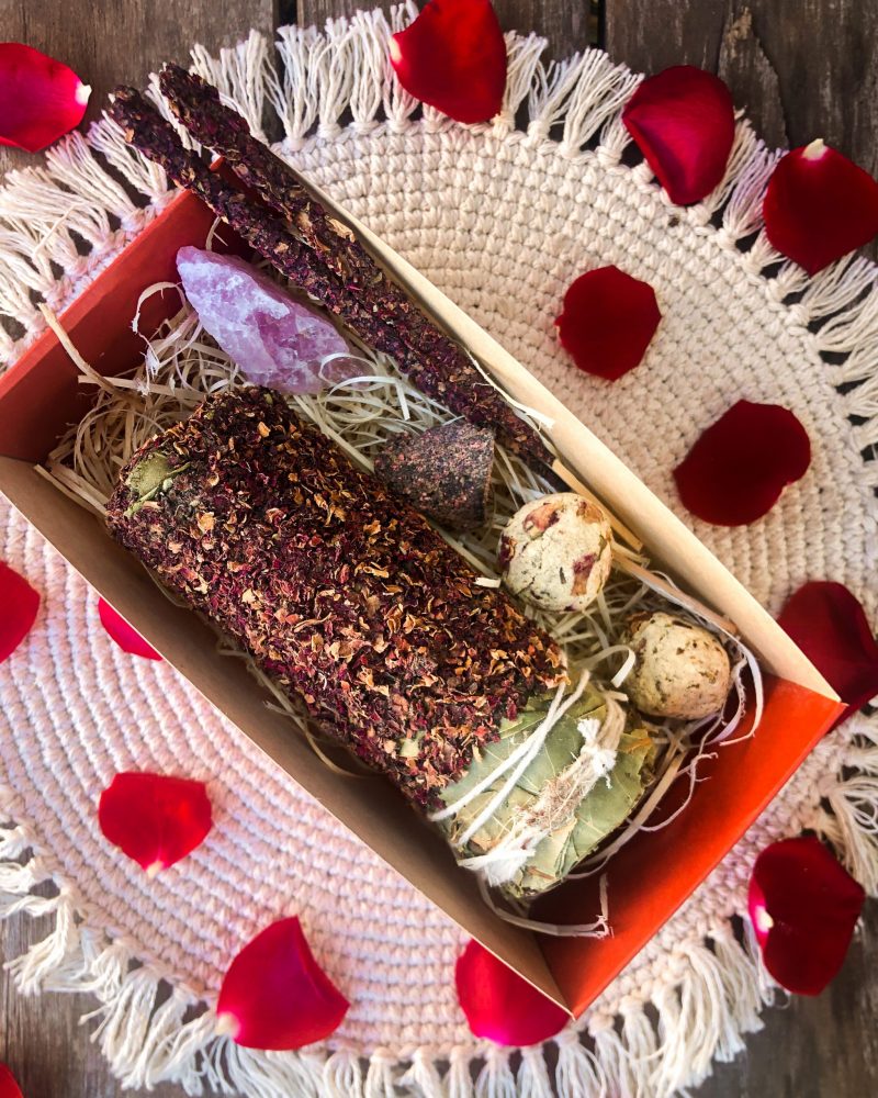 Vonná sada Sagrada Madre – Okvětní lístky lásky