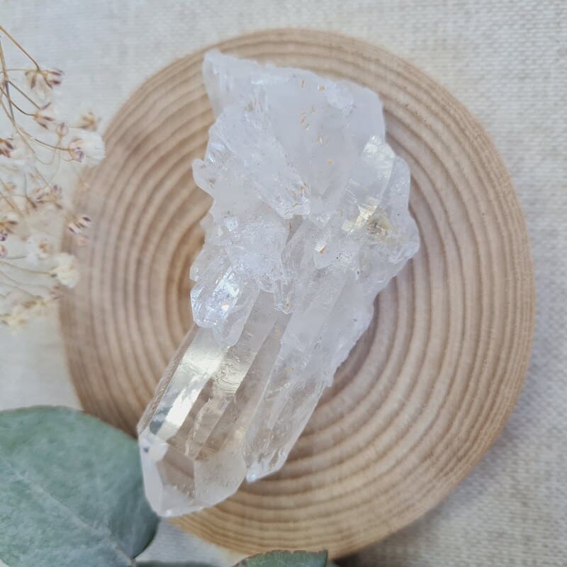 Křišťál drúza č.15 (ochrana, síla, jasnozřivost)