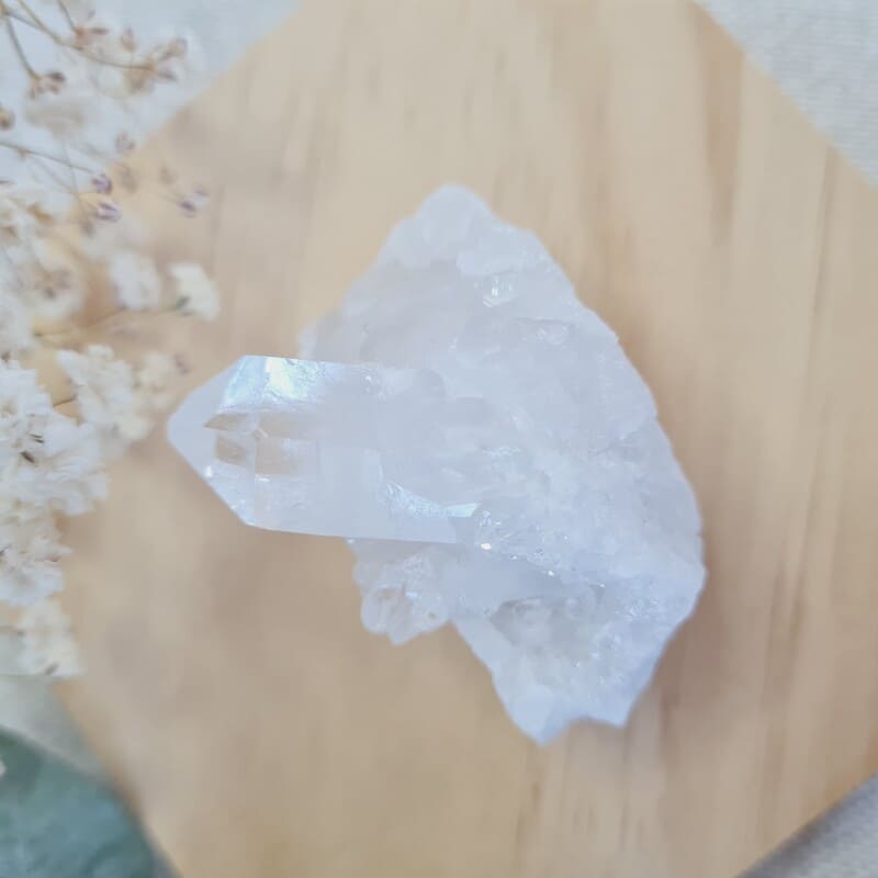 Křišťál drúza č.5 (ochrana, síla, jasnozřivost)