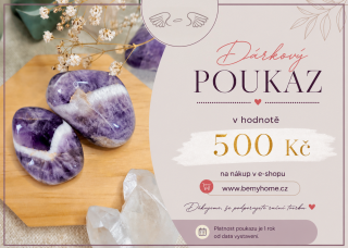 Dárkový poukaz - 500 Kč