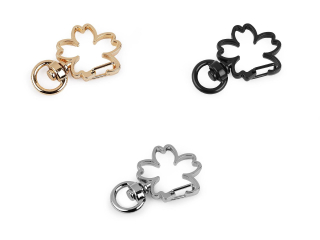 Kovová karabina čtyřlístek průvlek 8 mm