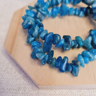 Apatit sekaný náramek (komunikace, jasnovidnost, vitalita)