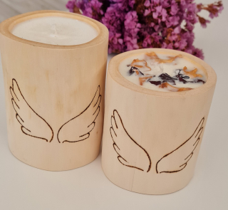 EKO Svíčka - 170 ml - Angel Wings